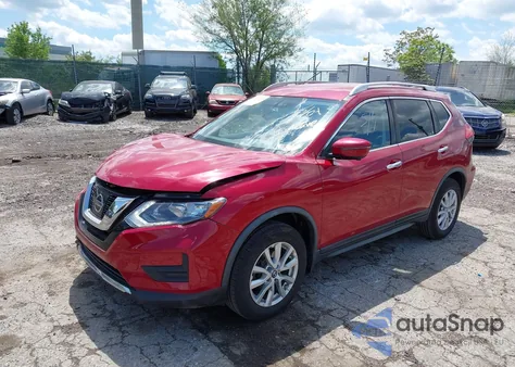 2017 Nissan Rogue Sv из США, поврежденный, VIN JN8AT2MV1HW280005